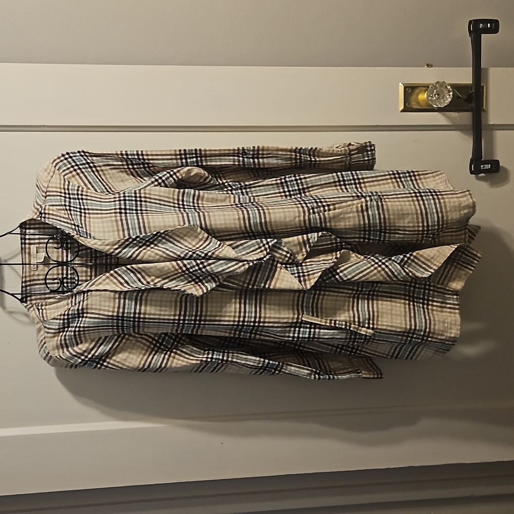 Cato roll tab sleeve open drape cardigan. Size L top.